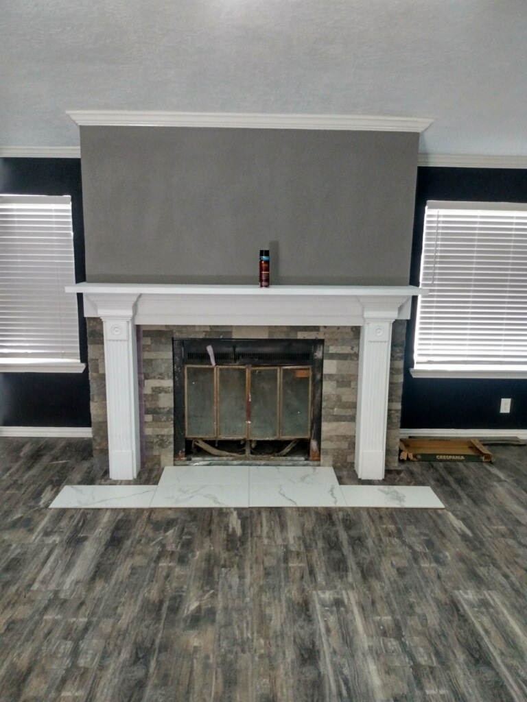 AFTER - Fireplace Construction in Kingwood, TX