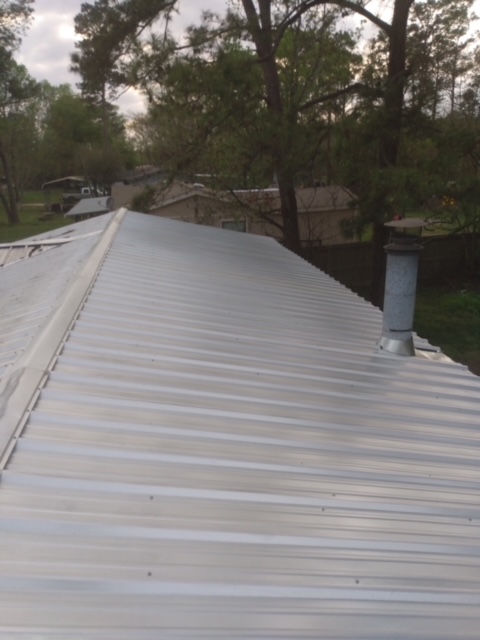 AFTER - Metal Roof Replacement in Dayton, TX