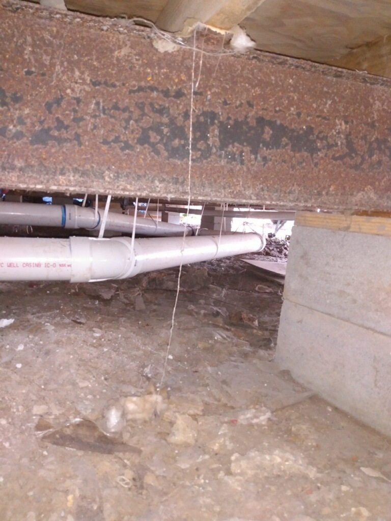 DURING - Flooring Repair in East Houston, TX