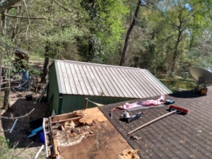 BEFORE - Roof Damage in Huffman, TX 